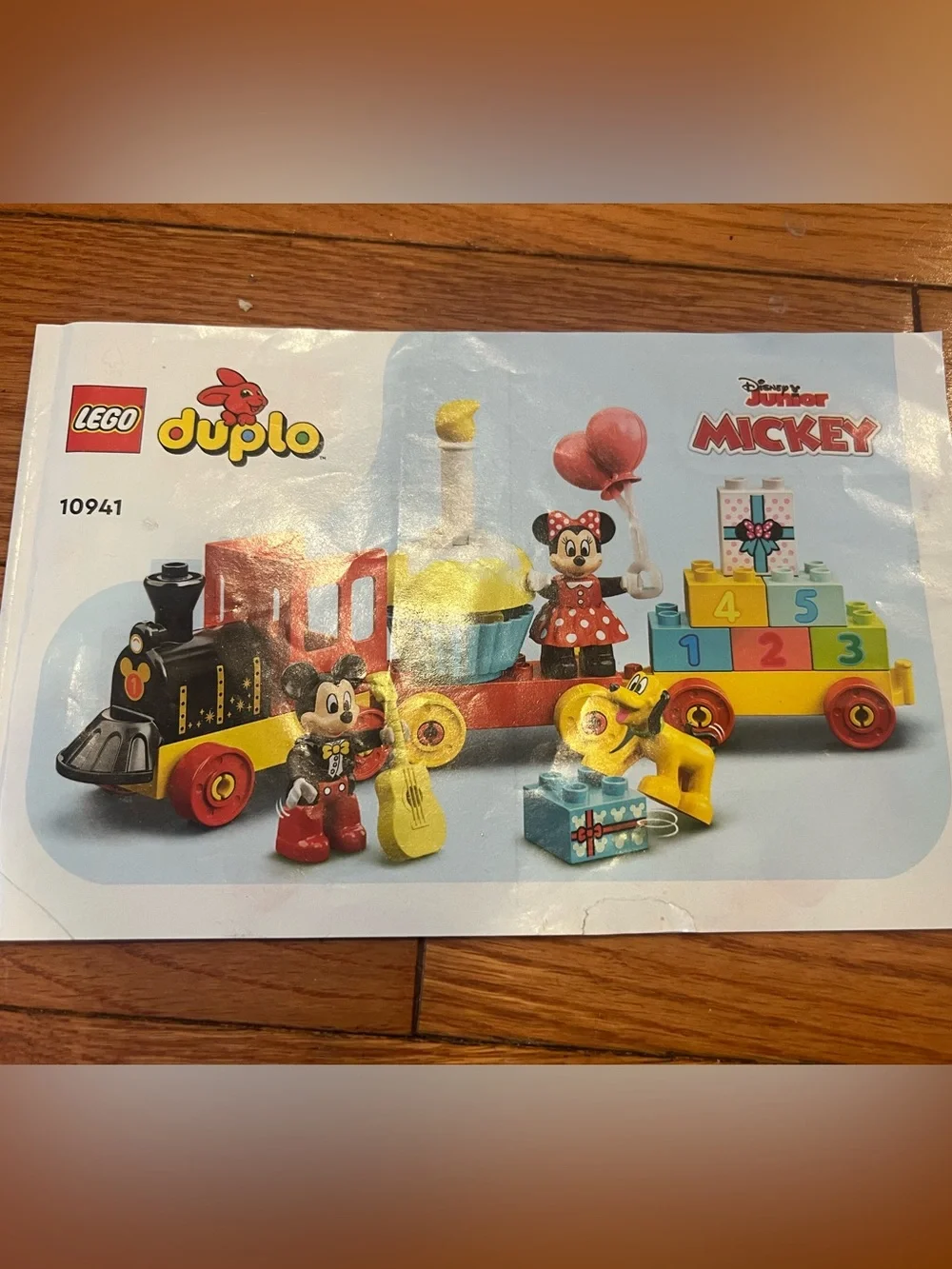 Disney Lego Duplo Mickey & Minnie Birthday Train Complete